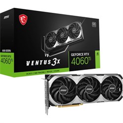 Видеокарта MSI PCI-E 4.0 RTX 4060 Ti VENTUS 3X 8G OC NVIDIA GeForce RTX 4060TI 8192Mb 128 GD   10044 - фото 51425470