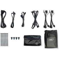 Блок питания Deepcool ATX 650W DQ650-M-V2L 80+ gold (24+4+4pin) APFC 120mm fan 8xSATA Cab Ma   10044 - фото 51426431