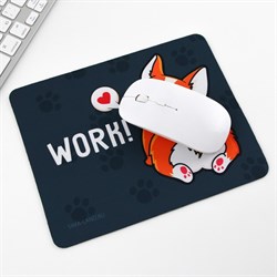Коврик для компьютерной мыши «Work», 22 х 18 см - фото 51426593