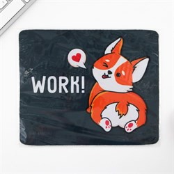 Коврик для компьютерной мыши «Work», 22 х 18 см - фото 51426596