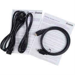 Монитор Iiyama 23.8" ProLite X2483HSU-B3 черный AMVA LED 4ms 16:9 HDMI M/M матовая 3000:1 25   10046 - фото 51427463