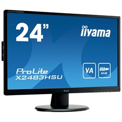Монитор Iiyama 23.8" ProLite X2483HSU-B5 черный VA LED 16:9 HDMI M/M матовая 250cd 178гр/178   10046 - фото 51427468