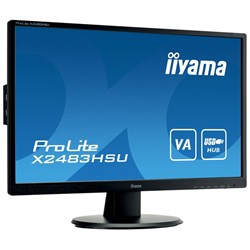 Монитор Iiyama 23.8" ProLite X2483HSU-B5 черный VA LED 16:9 HDMI M/M матовая 250cd 178гр/178   10046 - фото 51427469