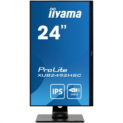 Монитор Iiyama 23.8" ProLite XUB2492HSC-B1 черный IPS LED 16:9 HDMI M/M матовая HAS Piv 250c   10046 - фото 51427498