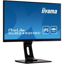 Монитор Iiyama 23.8" ProLite XUB2492HSC-B1 черный IPS LED 16:9 HDMI M/M матовая HAS Piv 250c   10046 - фото 51427500