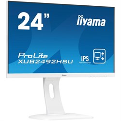 Монитор Iiyama 23.8" ProLite XUB2492HSU-W1 белый IPS LED 16:9 HDMI M/M матовая HAS Piv 1000:   10046 - фото 51427513