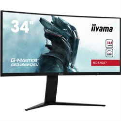 Монитор Iiyama 34" Red Eagle GB3466WQSU-B1 черный VA LED 1ms 21:9 HDMI M/M матовая HAS 400cd   10046 - фото 51427573