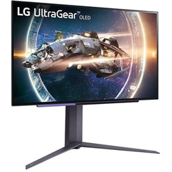 Монитор LG 27" UltraGear 27GR95QE-B черный OLED LED 16:9 HDMI матовая HAS Piv 200cd 178гр/17   10046 - фото 51427692