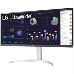 Монитор LG 34" 34WQ65X-W белый IPS LED 21:9 HDMI матовая HAS 500cd 178гр/178гр 2560x1080 60H   10046 - фото 51427755