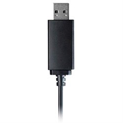 Гарнитура проводная A4Tech HU-10, USB, с микрофоном, кабель 2 м, накладная, чёрная - фото 51428310