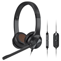 Наушники с микрофоном Creative Chat USB черный 2.1м накладные USB оголовье (51EF0980AA000)   1004660 - фото 51428342