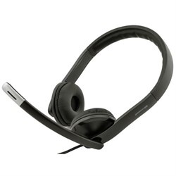 Наушники с микрофоном Microsoft LX-6000 черный 2м накладные USB оголовье (7XF-00001) - фото 51428412