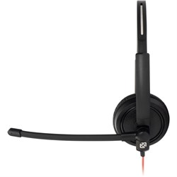 Наушники с микрофоном Оклик HS-L900 черный 1.6м накладные оголовье (1532022) - фото 51428418