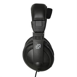 Наушники с микрофоном Оклик HS-M137V черный 1.8м мониторные оголовье (614046) - фото 51428428