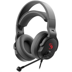 Наушники с микрофоном A4Tech Bloody G330p черный 2м мониторные оголовье (G330P) - фото 51428459