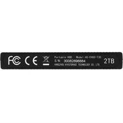 Жесткий диск Hikvision USB 3.0 2TB HS-EHDD-T30 2T Black T30 (5400rpm) 2.5" черный - фото 51428816