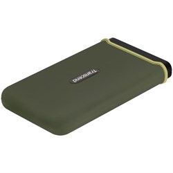 Накопитель SSD Transcend USB-C 500Gb TS500GESD380C темно-зеленый - фото 51428882
