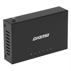 Коммутатор Digma DSW-205GE 5G неуправляемый - фото 51429069