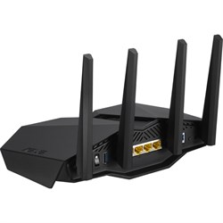 Роутер беспроводной Asus RT-AX82U AX5400 10/100/1000BASE-TX/4G ready черный - фото 51429248