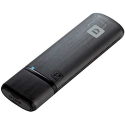 Сетевой адаптер WiFi D-Link DWA-182/RU/E1A USB 3.0 (ант.внутр.) 1ант. - фото 51429618