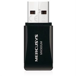 Сетевой адаптер WiFi Mercusys MW300UM N300 USB 2.0 - фото 51429722