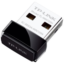 Сетевой адаптер WiFi TP-Link TL-WN725N N150 USB 2.0 - фото 51429819