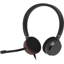 Наушники с микрофоном Jabra Evolve 20 MS Stereo черный 1.2м накладные USB оголовье (4999-823   10046 - фото 51430029
