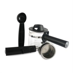 Кофеварка Centek CT-1160, рожковая, 800 Вт, 0.24 л, чёрная - фото 51430063