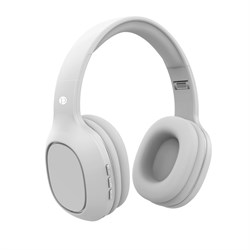 Наушники PERO BH04, беспроводные, BT 5.0, полноразмерные, микрофон, 400 мАч, до 20 часов, белые - фото 51430199