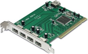 Контроллер USB 2.0 - 5 Port Trendnet UC-160A PCI