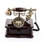 Ретро-телефон «Письменный стол», шкатулка, 16×25×26 см - фото 51366601