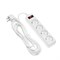 Сетевой фильтр Luazon Lighting, 4 розетки, 5 м, 2200 Вт, 3 х 0.75 мм2, 10 А, 220 В, белый - фото 51367678 Сетевой фильтр Luazon Lighting, 4 розетки, 5 м, 2200 Вт, 3 х 0.75 мм2, 10 А, 220 В, белый - фото 51367678