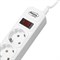 Сетевой фильтр Luazon Lighting, 5 розеток, 3 м, 2200 Вт, 3 х 0.75 мм2, 10 А, 220 В, белый - фото 51367689