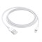 Кабель Apple (MXLY2ZM/A), Lightning - USB A, 1 м, белый - фото 51368295