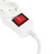 Сетевой фильтр 5bites SP4W-150 4S, 4 розетки, 5 м, 10 А, 3х0.75 мм2, с з/к, с выкл., белый - фото 51368887