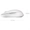 Мышь Xiaomi Mi Dual Mode Wireless Mouse Silent Edition, беспроводная, 1300 dpi, usb, белая - фото 51371520