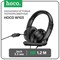 Наушники Hoco W103, игровые, накладные, микрофон, 3.5 мм, 1.2 м, черные - фото 51371865 Наушники Hoco W103, игровые, накладные, микрофон, 3.5 мм, 1.2 м, черные - фото 51371865