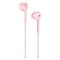 Наушники Hoco M55, проводные, вкладыши, микрофон, Jack 3.5, кабель 1.2 м, розовые - фото 51371937