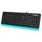 Клавиатура A4Tech Fstyler FKS10, проводная, мембранная, USB, чёрная - фото 51372574 Клавиатура A4Tech Fstyler FKS10, проводная, мембранная, USB, чёрная - фото 51372574