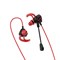 Наушники Hoco M45, игровые, вакуумные, съемный микрофон, 3.5 мм, 1.2 м, черно-красные - фото 51373151