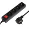 Сетевой фильтр 5bites SP4B-218 4S, 4 розетки, 1.8 м, 10 А, 3х0.75 мм2, с выкл., черный - фото 51384334 Сетевой фильтр 5bites SP4B-218 4S, 4 розетки, 1.8 м, 10 А, 3х0.75 мм2, с выкл., черный - фото 51384334