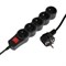 Сетевой фильтр 5bites SP5B-250 5S, 5 розеток, 5 м, 10 А, 3х0.75 мм2, с выкл., черный - фото 51384364 Сетевой фильтр 5bites SP5B-250 5S, 5 розеток, 5 м, 10 А, 3х0.75 мм2, с выкл., черный - фото 51384364