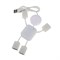 USB-разветвитель (HUB) LuazON SSV-011, 4 порта, USB 2.0, кабель 0.4 м, белый - фото 51385696 USB-разветвитель (HUB) LuazON SSV-011, 4 порта, USB 2.0, кабель 0.4 м, белый - фото 51385696