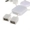 USB-разветвитель (HUB) LuazON SSV-011, 4 порта, USB 2.0, кабель 0.4 м, белый - фото 51385697 USB-разветвитель (HUB) LuazON SSV-011, 4 порта, USB 2.0, кабель 0.4 м, белый - фото 51385697