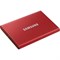 Накопитель SSD Samsung MU-PC1T0R/WW T7, 1.8", 1Тб, USB Type-C, красный - фото 51385823