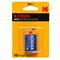 Батарейка алкалиновая Kodak Max, 6LR61-1BL, 9В, крона, блистер, 1 шт. - фото 51386744