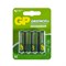 Батарейка солевая GP Greencell Extra Heavy Duty, AA, R6-4BL, 1.5 В, блистер, 4 шт. - фото 51386774