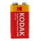 Батарейка солевая Kodak Super Extra Heavy Duty, 6F22-1BL, 9В, крона, блистер, 1 шт. - фото 51387322