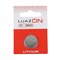 Батарейка литиевая LuazON, CR2016, 3V, блистер, 1 шт - фото 51388191