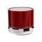 Портативная колонка Luazon Hi-Tech 18, 3 Вт, 520 мАч, microSD, красная - фото 51388984